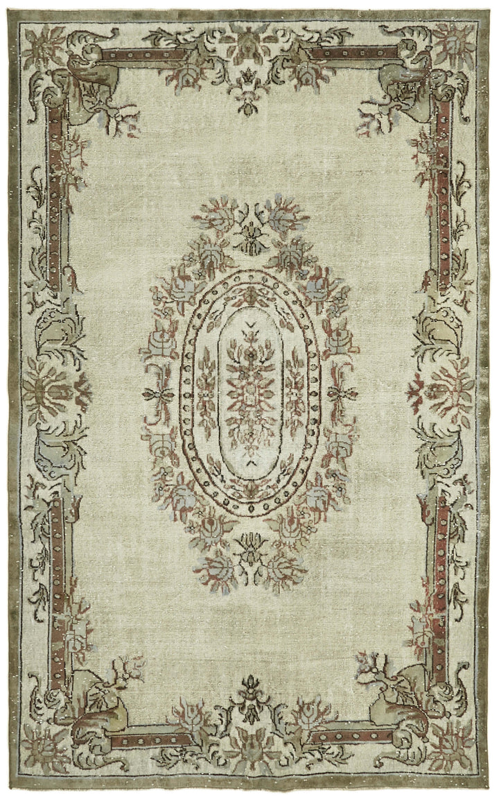 6x10 Grey Over Dyed Rug - 42445