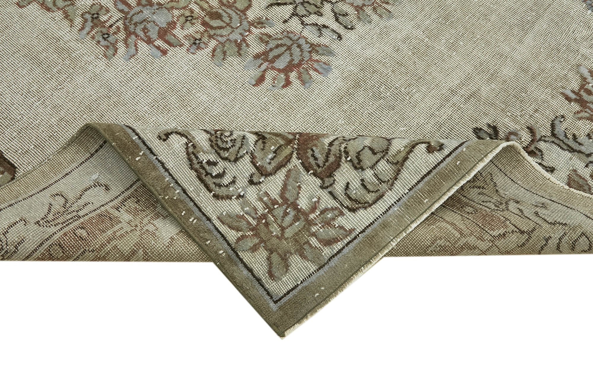6x10 Grey Over Dyed Rug - 42445