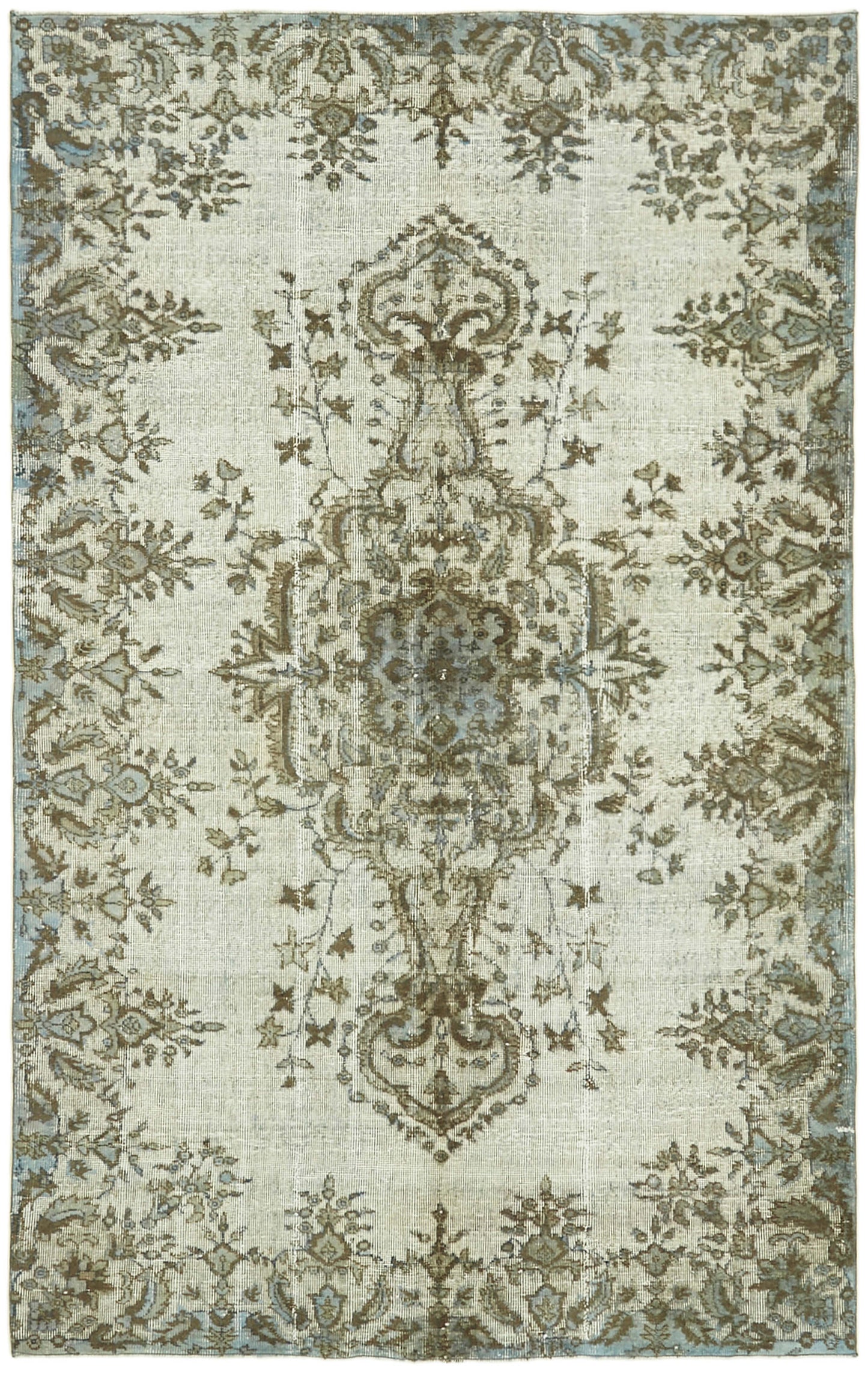 6x9 Blue Over Dyed Rug - 42446