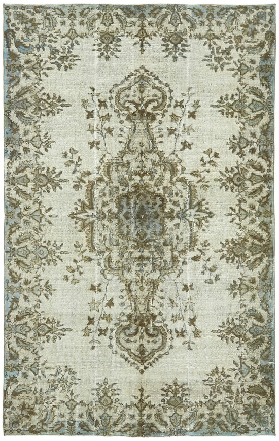 6x9 Blue Over Dyed Rug - 42446