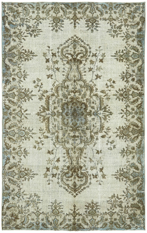 6x9 Blue Over Dyed Rug - 42446