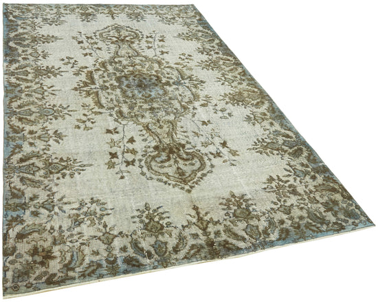 6x9 Blue Over Dyed Rug - 42446