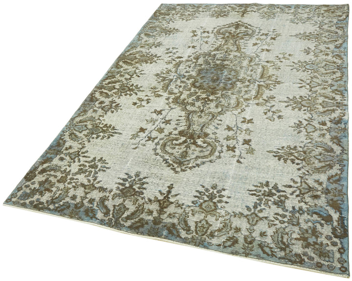 6x9 Blue Over Dyed Rug - 42446