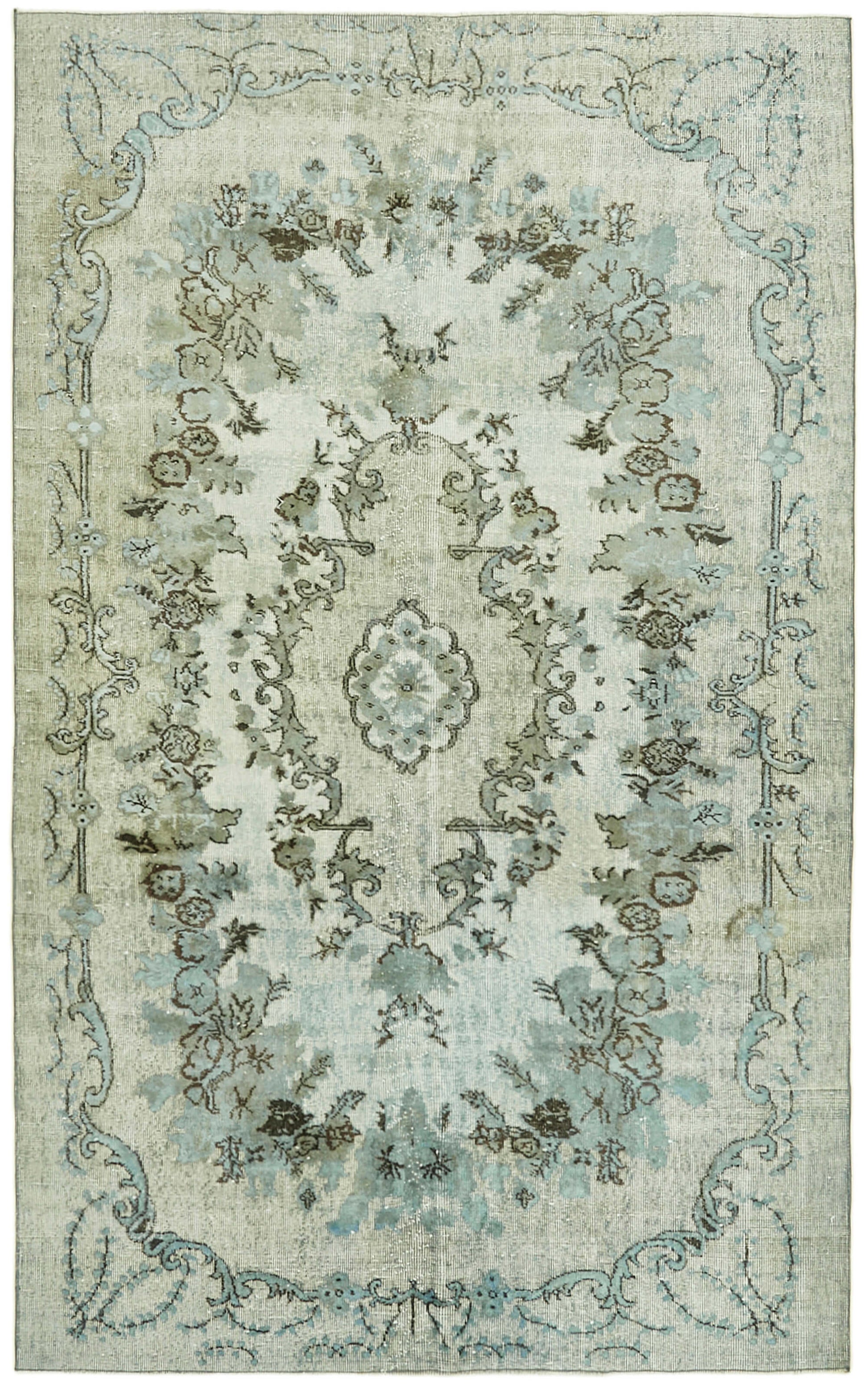 6x9 Blue Over Dyed Rug - 42447