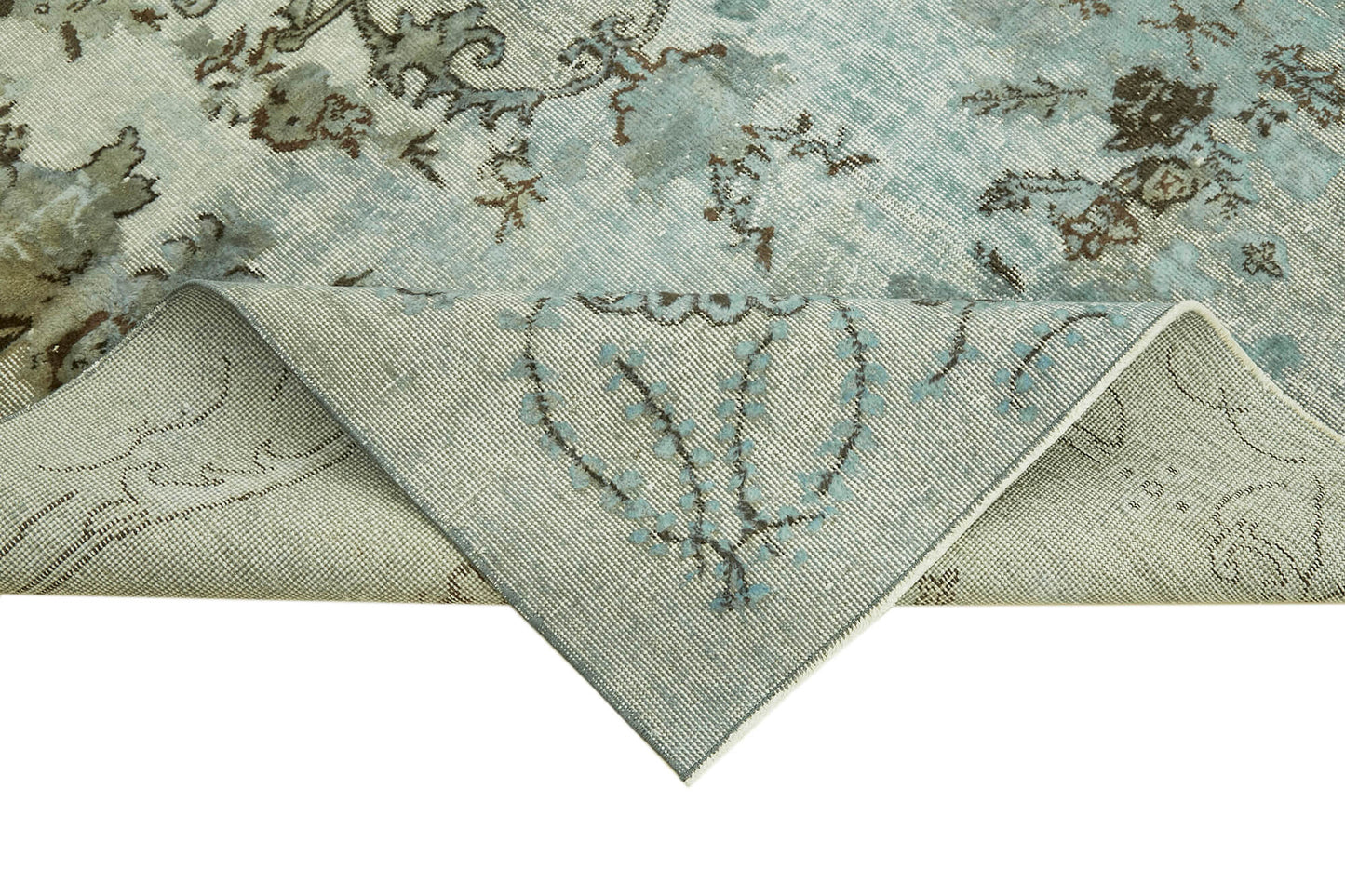 6x9 Blue Over Dyed Rug - 42447