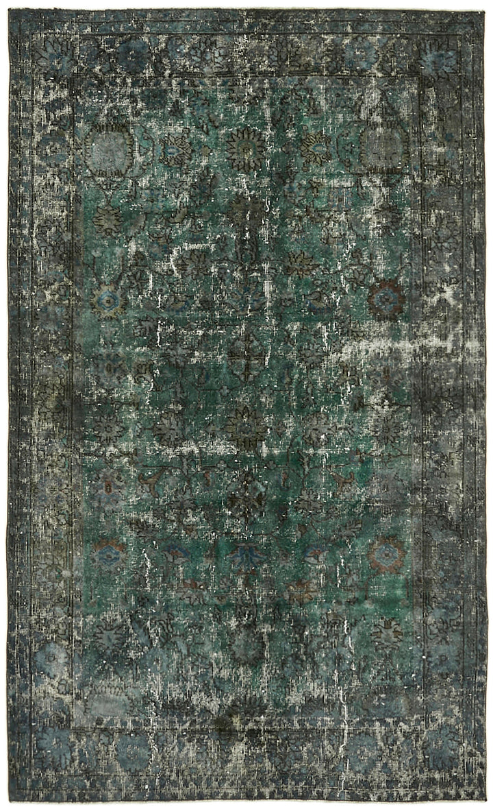 5x8 Blue Over Dyed Rug - 42449