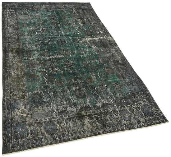 5x8 Blue Over Dyed Rug - 42449