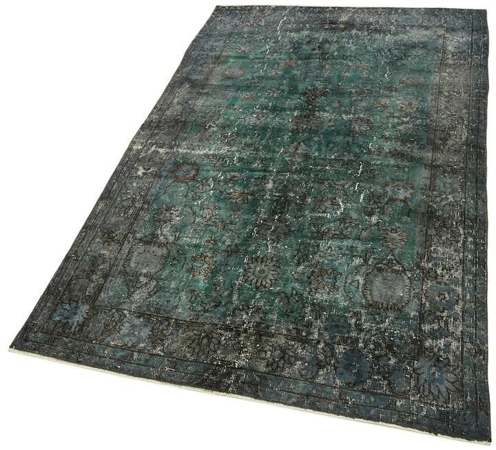 5x8 Blue Over Dyed Rug - 42449