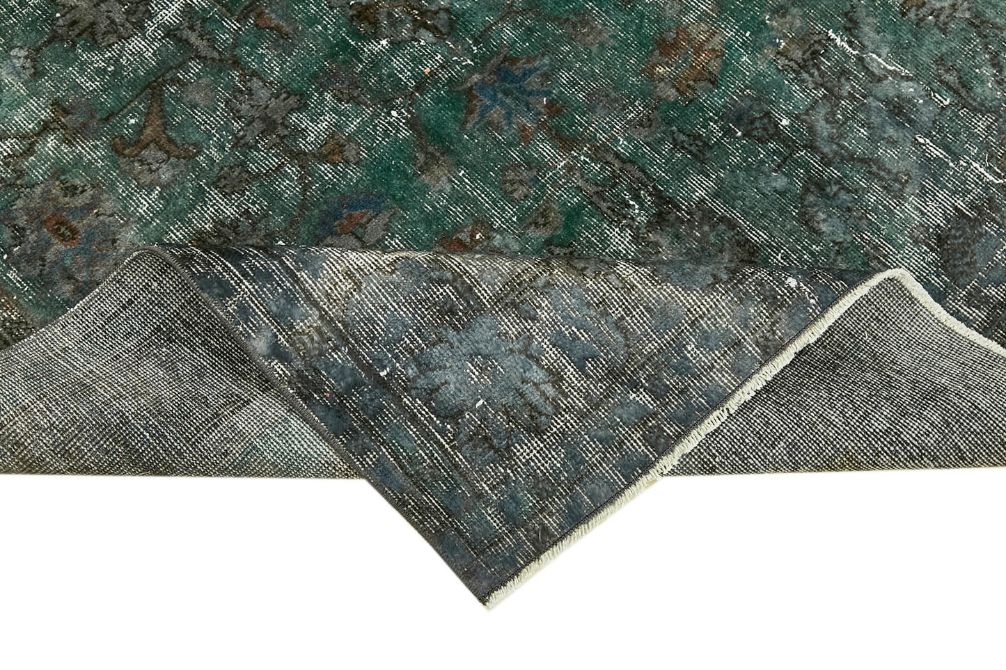 5x8 Blue Over Dyed Rug - 42449