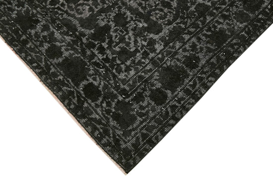 5x9 Black Over Dyed Rug - 42450