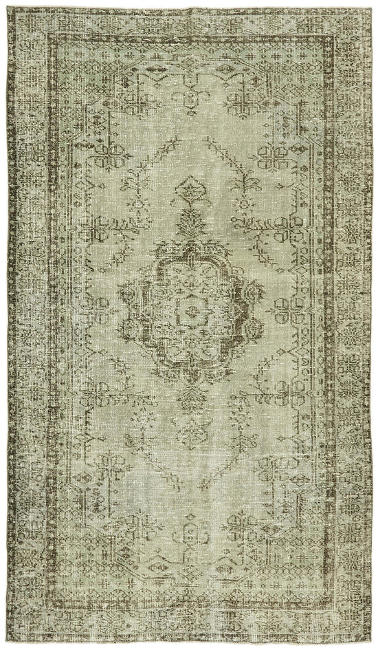 5x9 Grey Over Dyed Rug - 42453