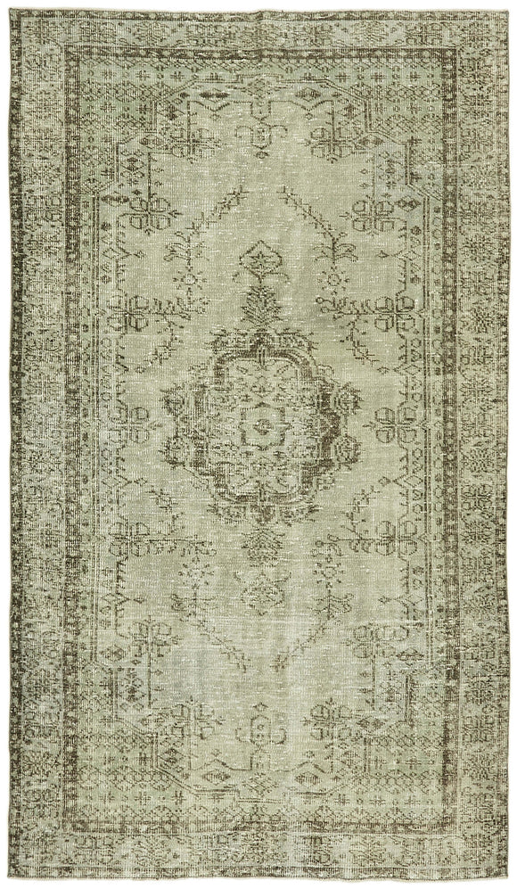 5x9 Grey Over Dyed Rug - 42453