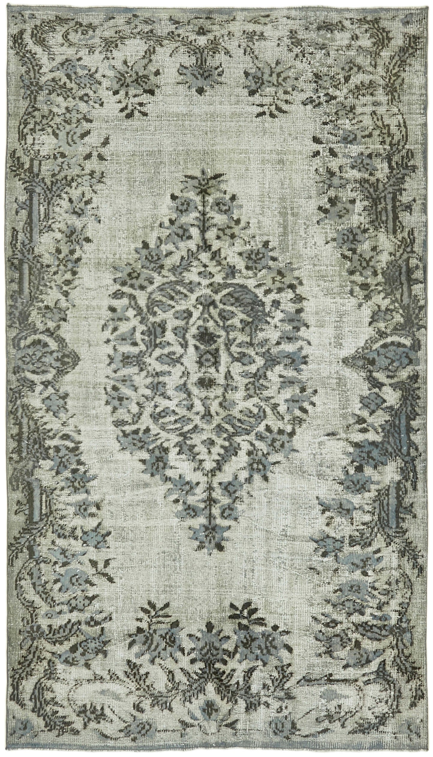6x10 Grey Over Dyed Rug - 42454