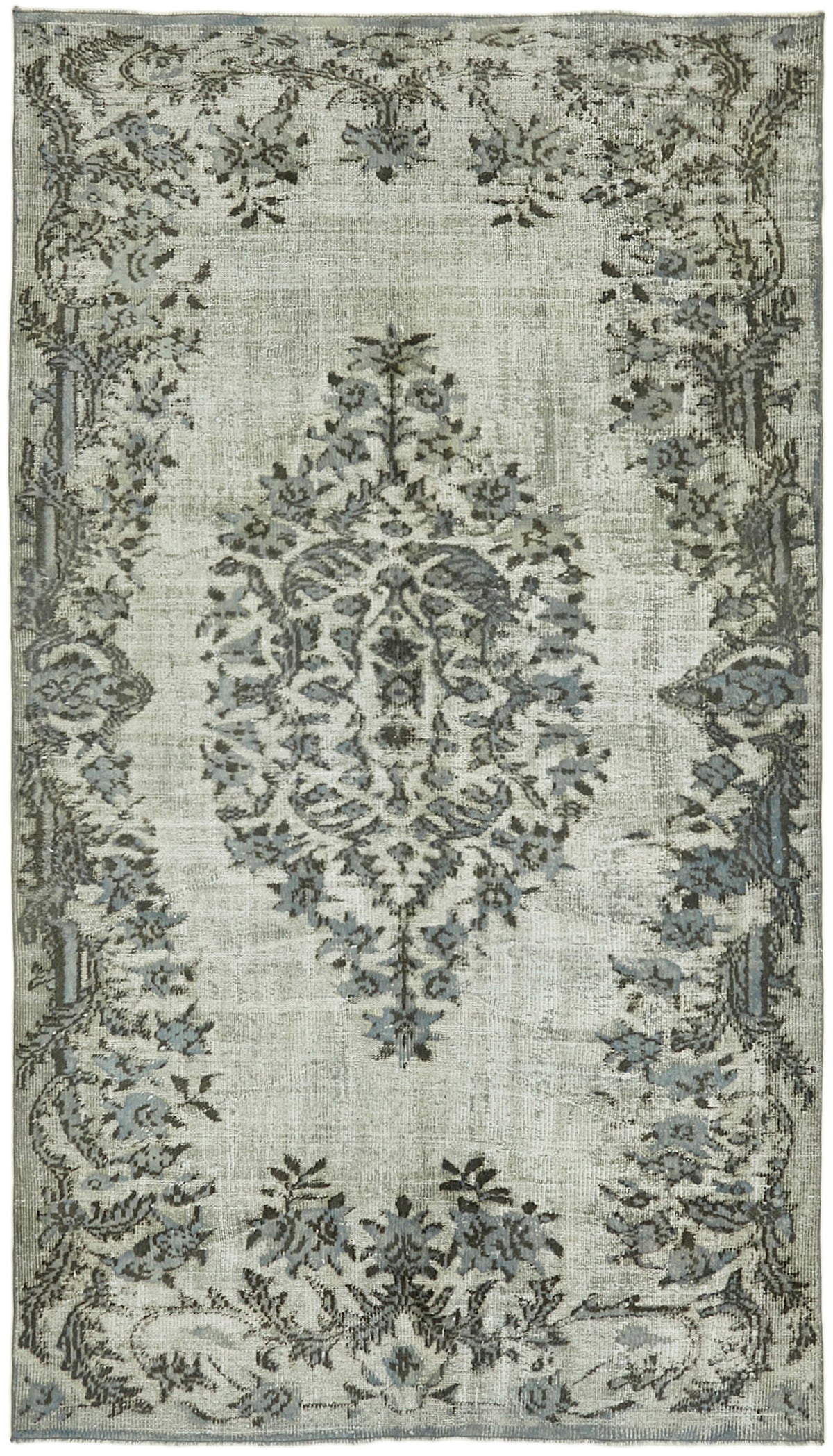 6x10 Grey Over Dyed Rug - 42454
