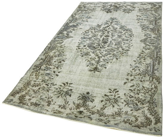 6x10 Grey Over Dyed Rug - 42454
