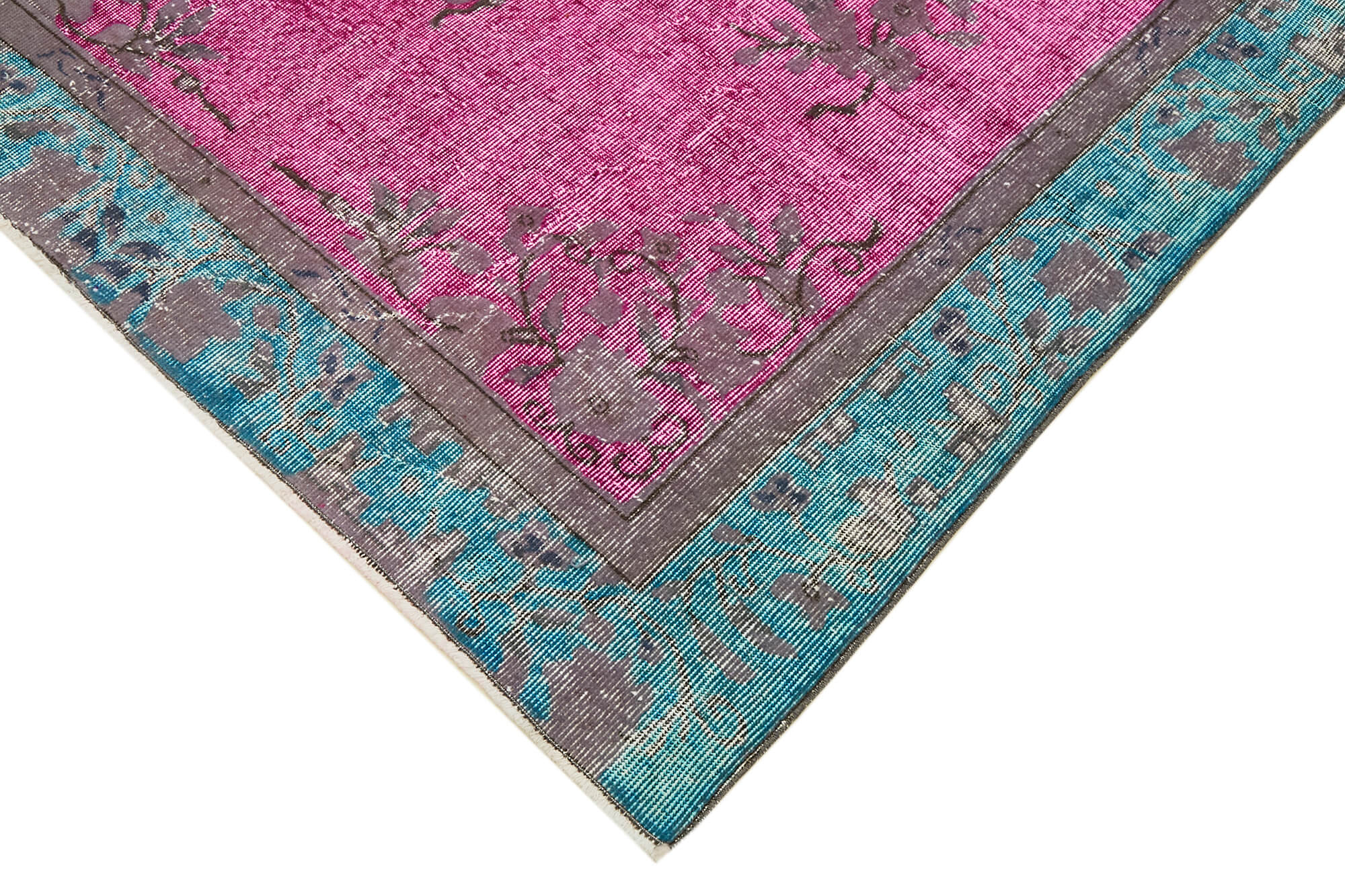 5x9 Multicolor Over Dyed Rug - 42456