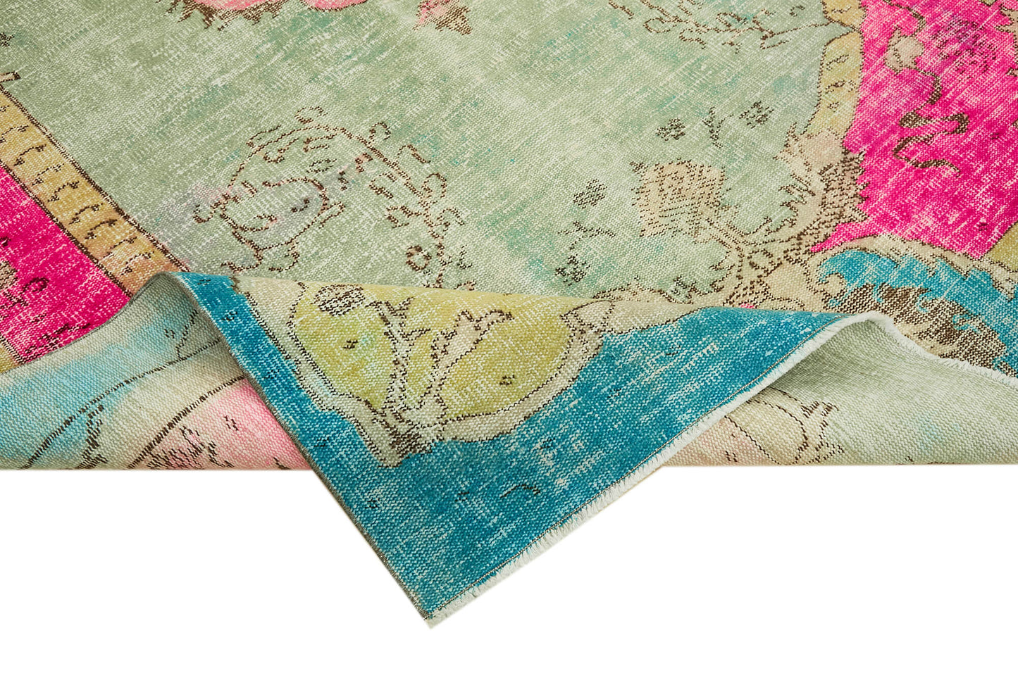 6x10 Multicolor Over Dyed Rug - 42461