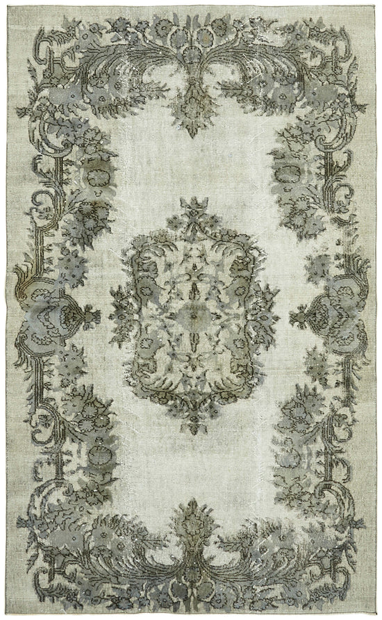 5x9 Grey Over Dyed Rug - 42466