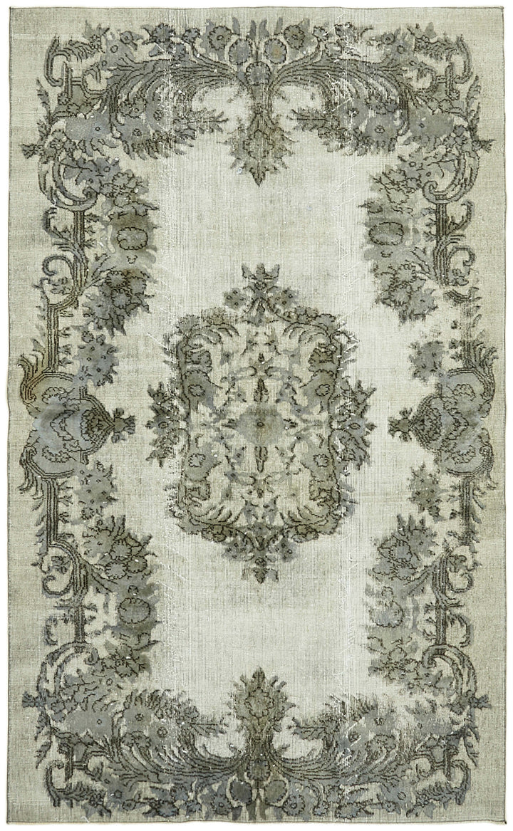 5x9 Grey Over Dyed Rug - 42466