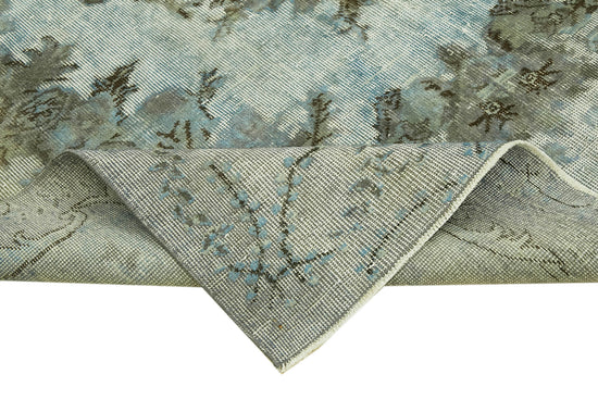 6x9 Blue Over Dyed Rug - 42467