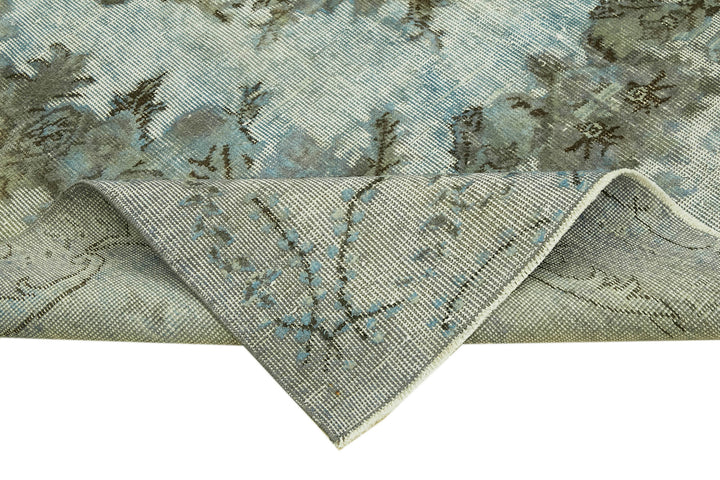 6x9 Blue Over Dyed Rug - 42467