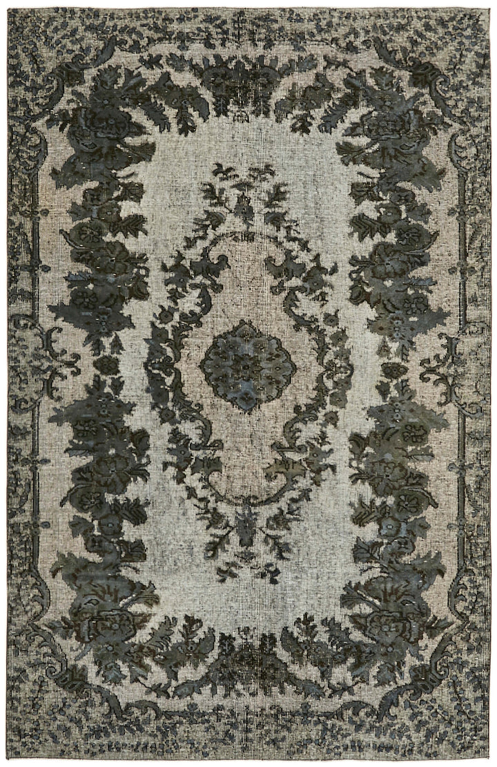 5x8 Grey Over Dyed Rug - 42468
