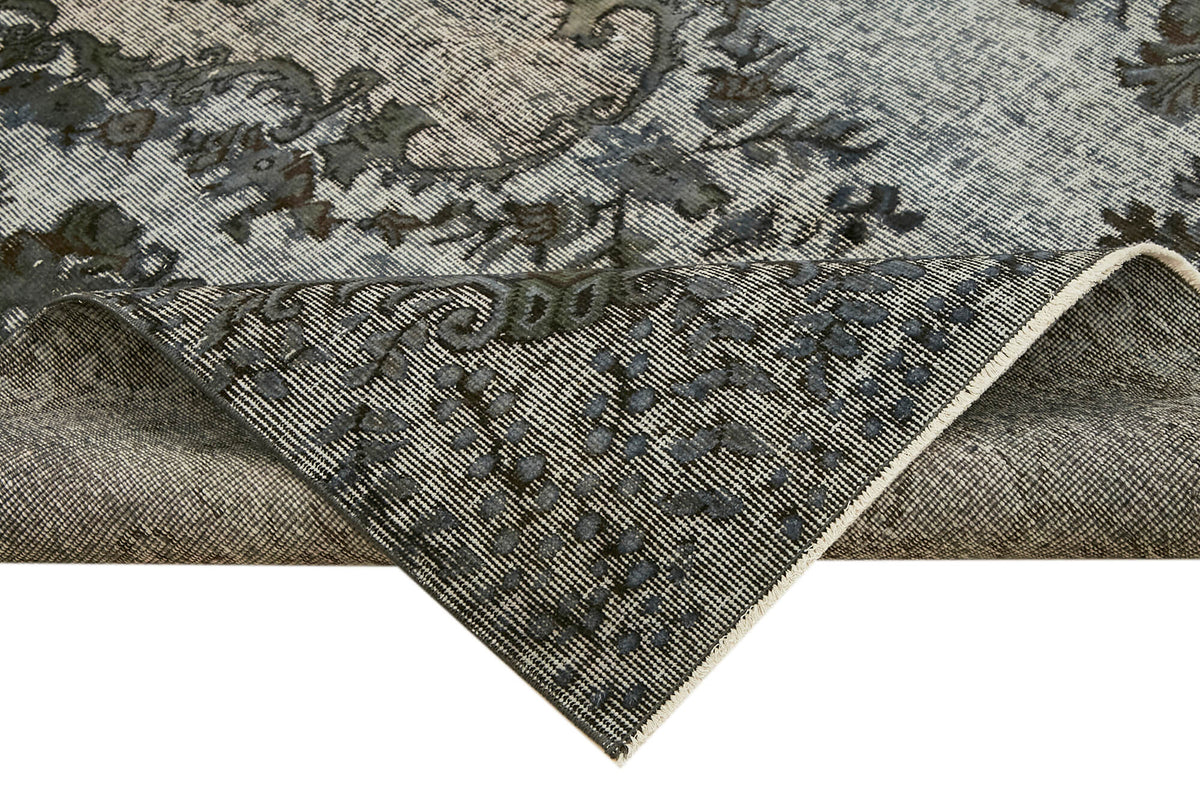 5x8 Grey Over Dyed Rug - 42468