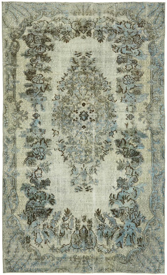6x9 Blue Over Dyed Rug - 42469