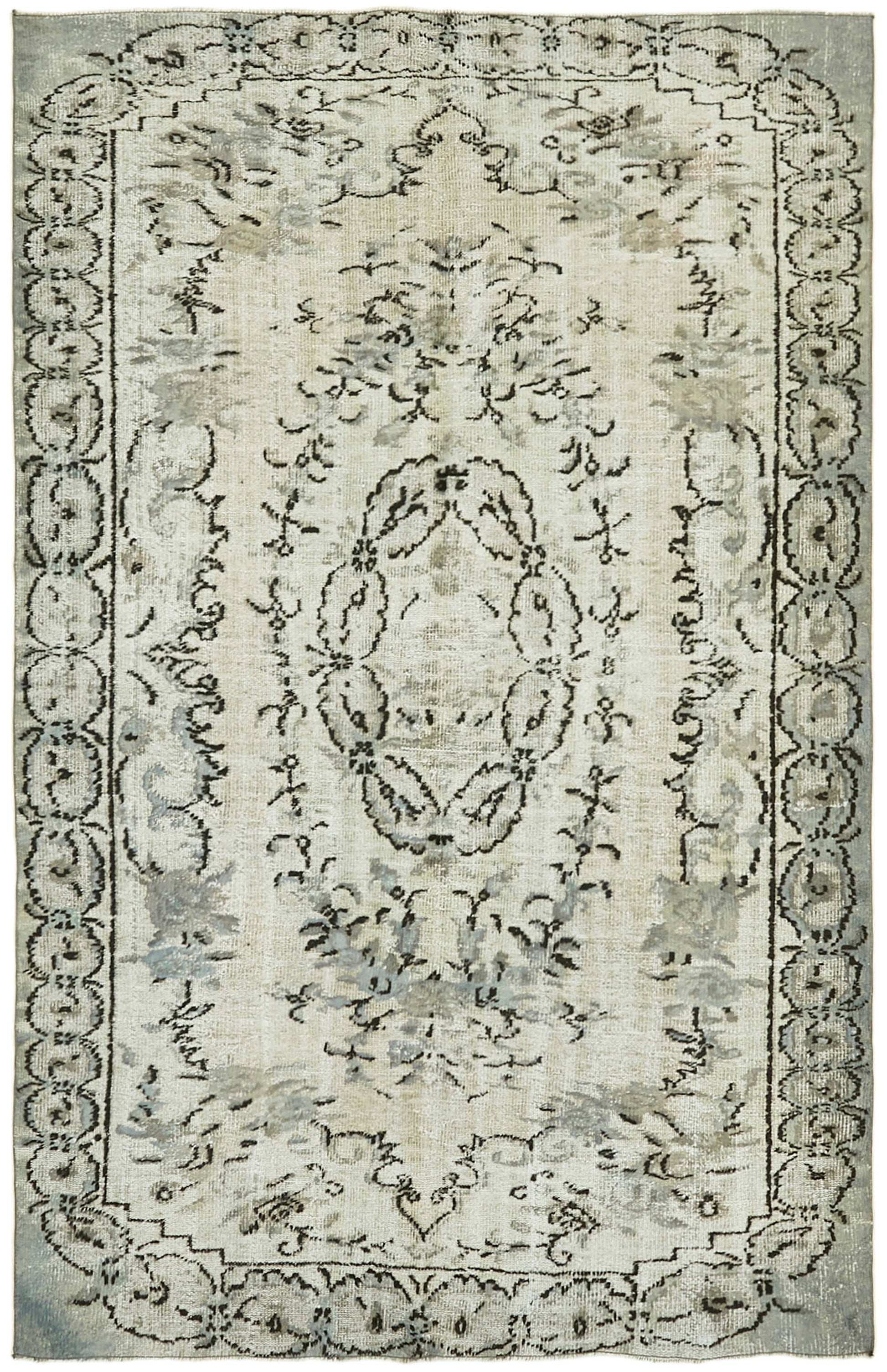 6x9 Grey Over Dyed Rug - 42471
