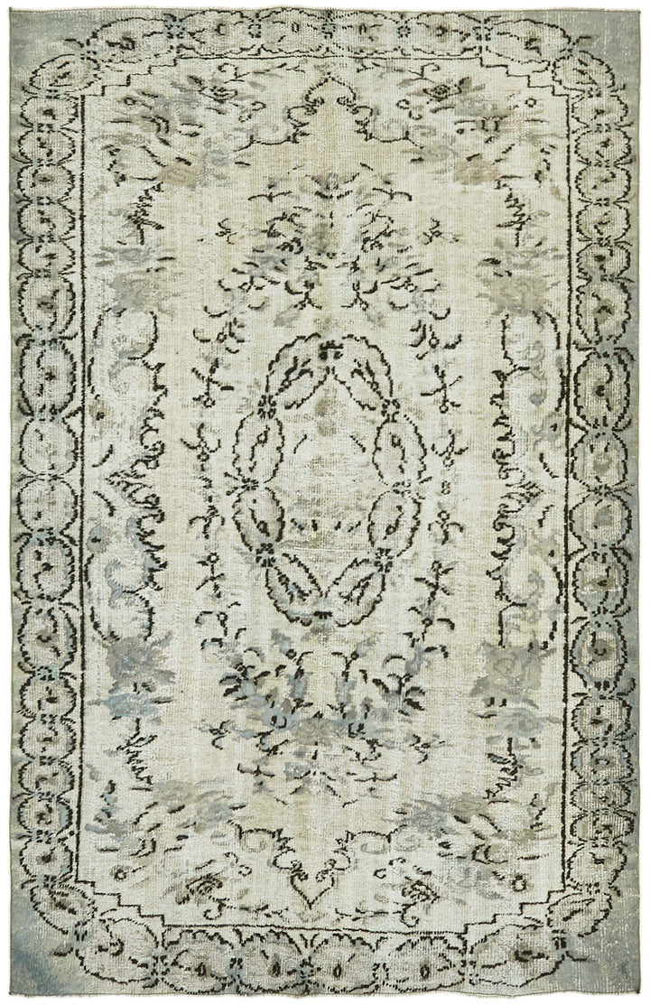 6x9 Grey Over Dyed Rug - 42471