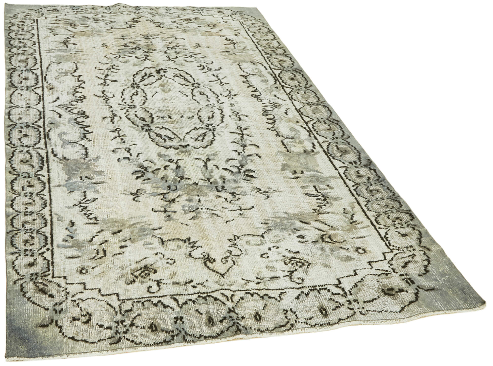 6x9 Grey Over Dyed Rug - 42471