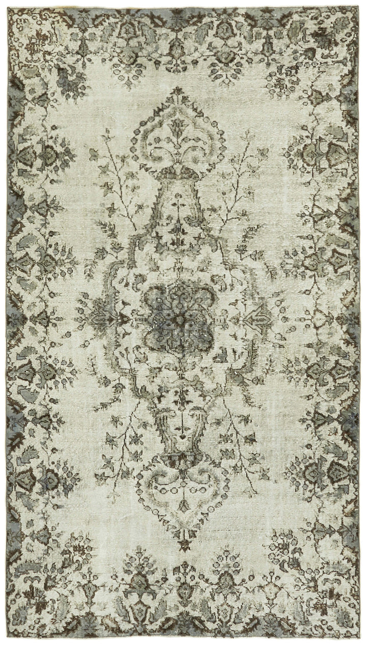 5x9 Grey Over Dyed Rug - 42473