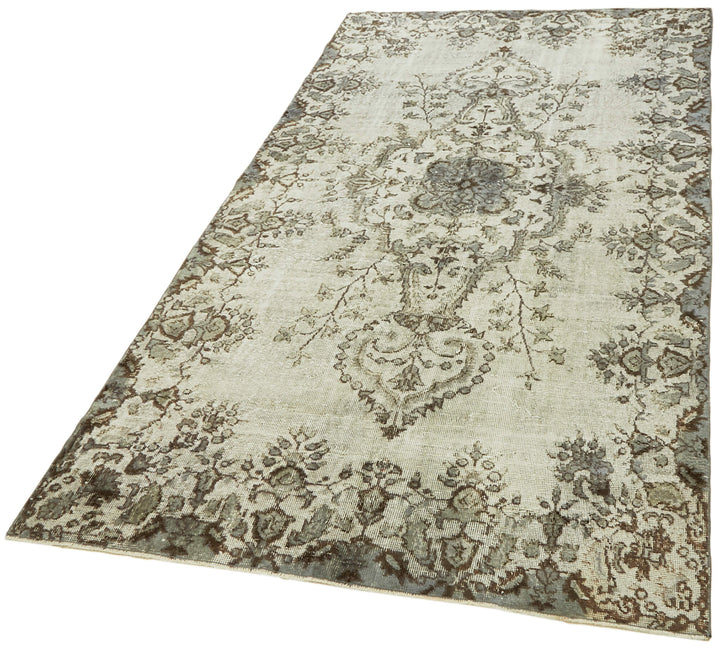 5x9 Grey Over Dyed Rug - 42473