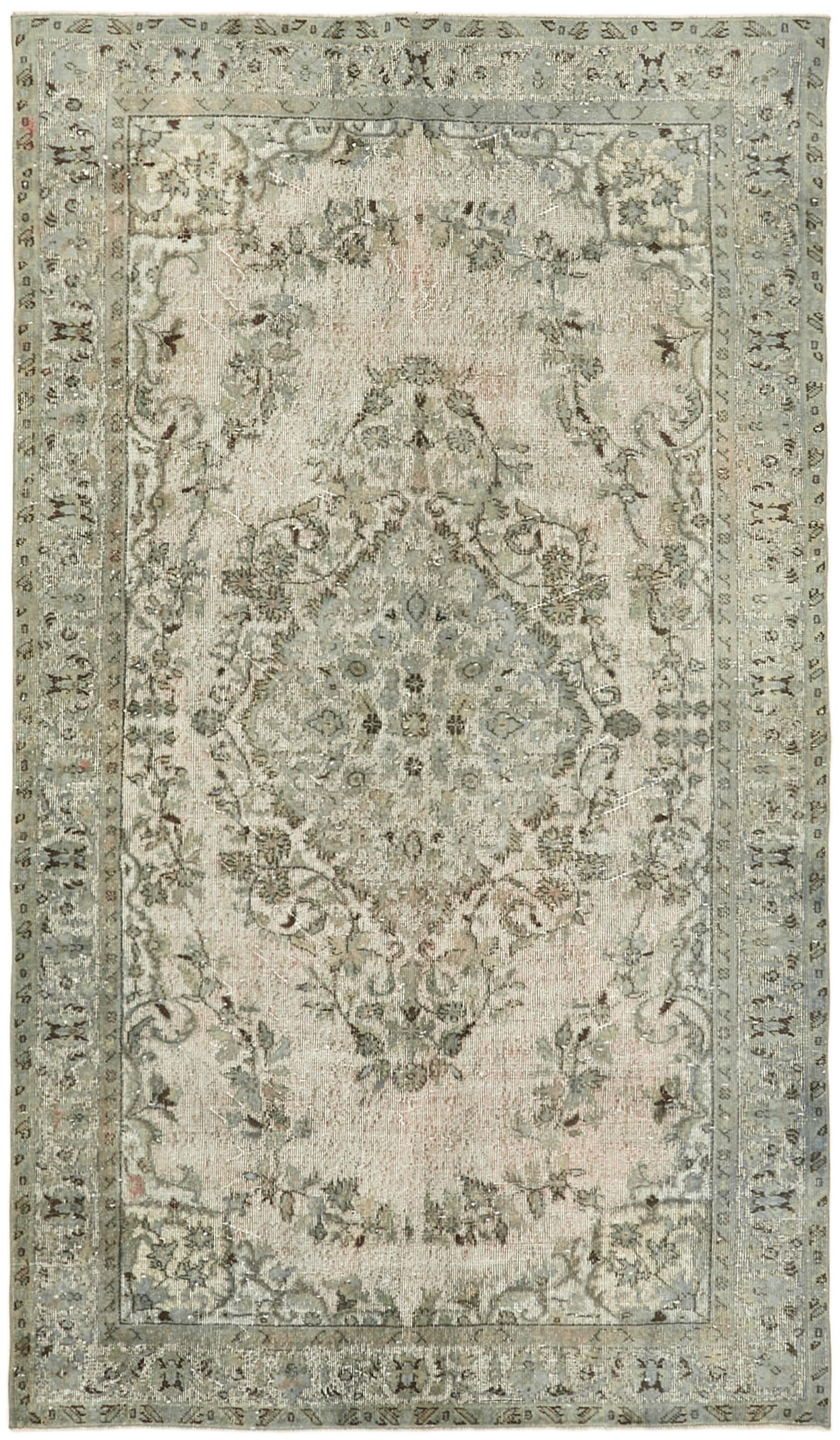 6x10 Grey Over Dyed Rug - 42476