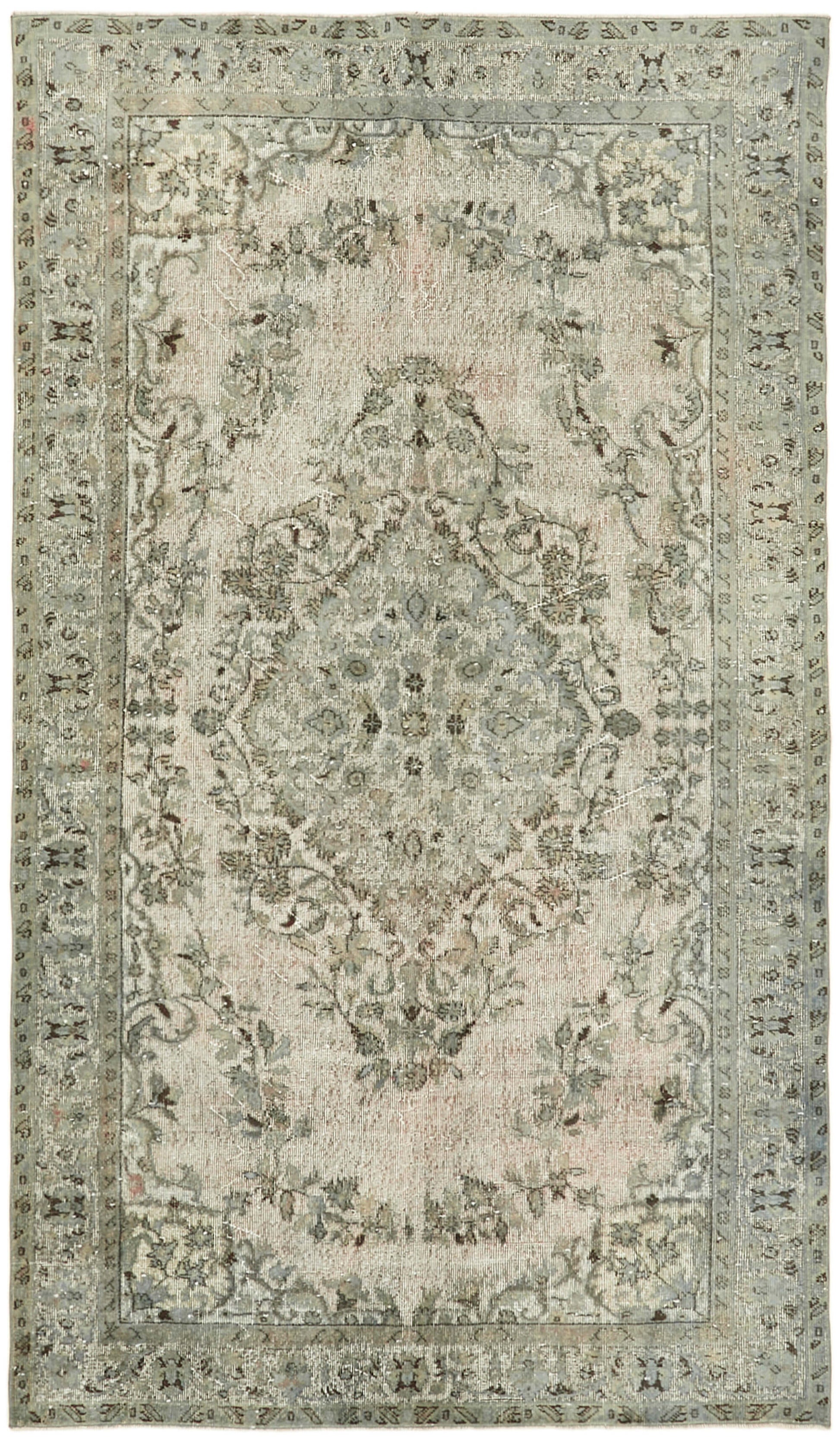 6x10 Grey Over Dyed Rug - 42476