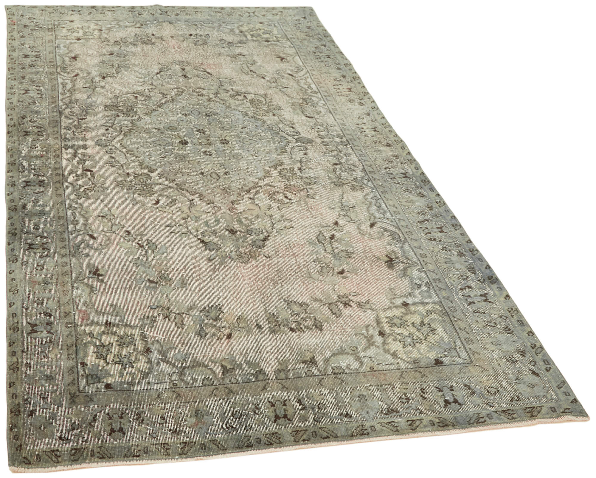 6x10 Grey Over Dyed Rug - 42476