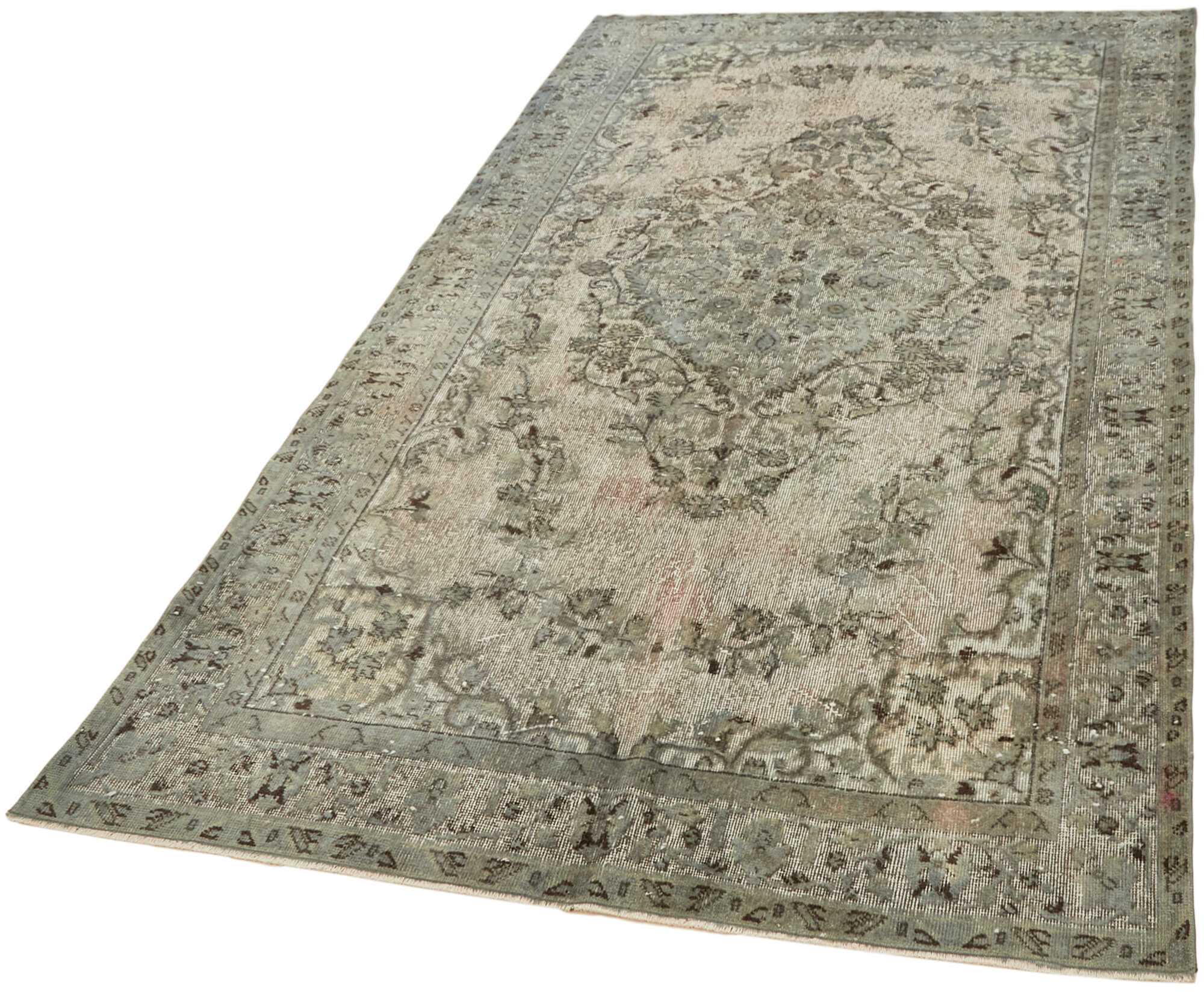 6x10 Grey Over Dyed Rug - 42476