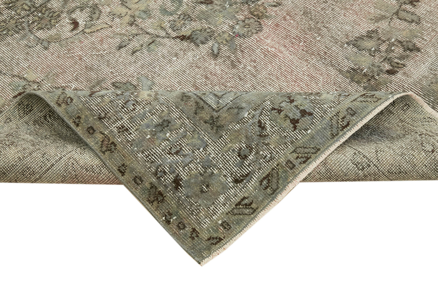 6x10 Grey Over Dyed Rug - 42476