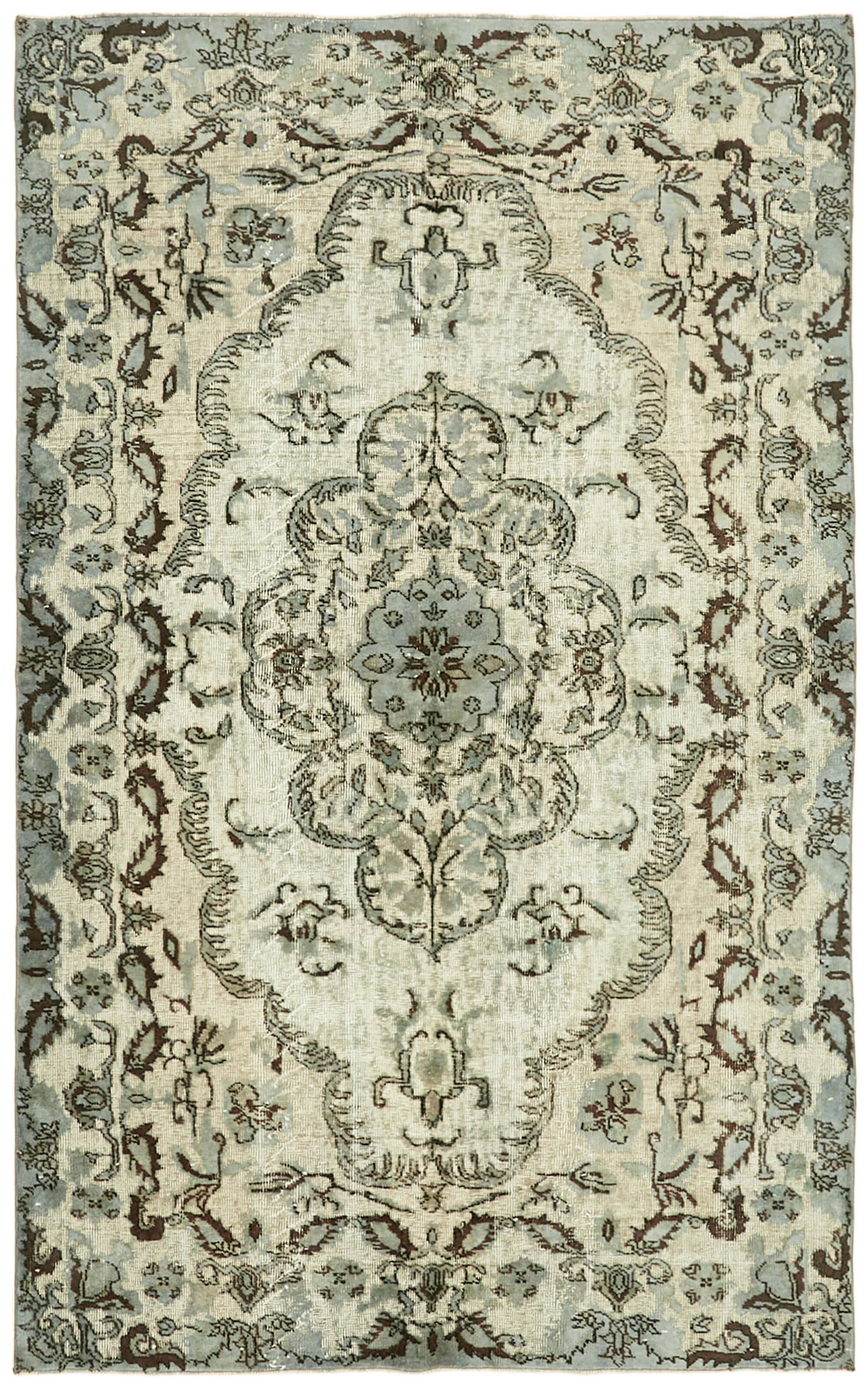 6x9 Grey Over Dyed Rug - 42477