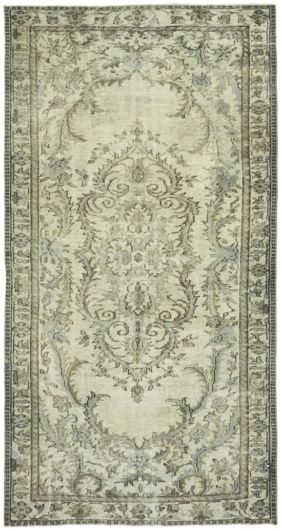 5x9 Grey Over Dyed Rug - 42574