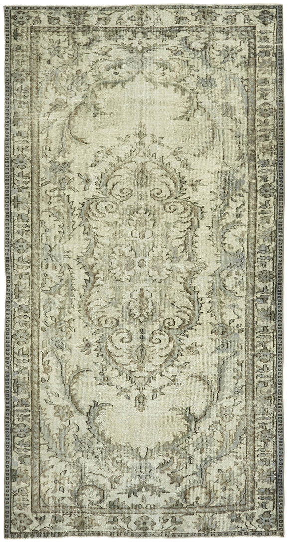 5x9 Grey Over Dyed Rug - 42574