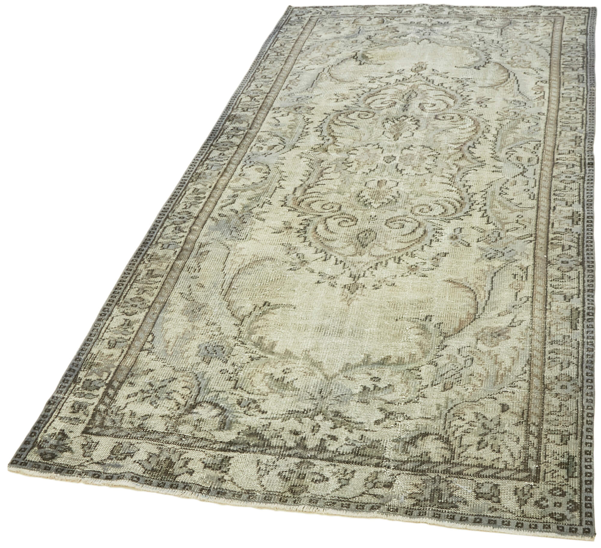 5x9 Grey Over Dyed Rug - 42574
