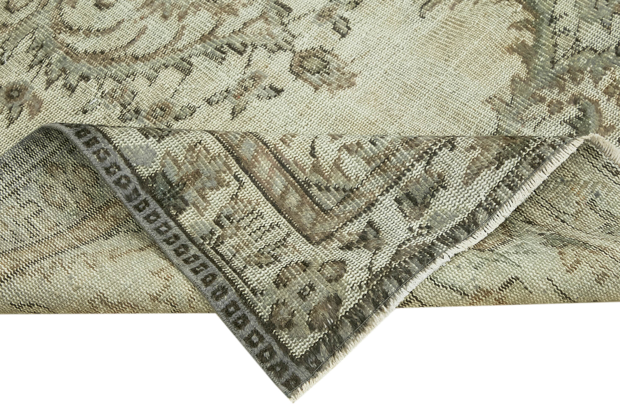 5x9 Grey Over Dyed Rug - 42574
