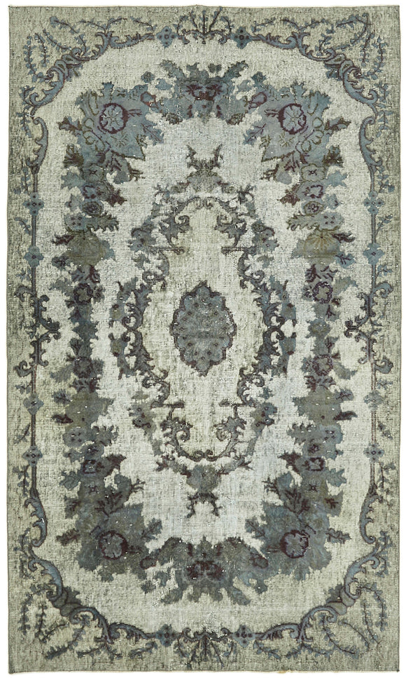 5x9 Grey Over Dyed Rug - 42575