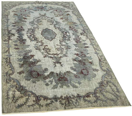5x9 Grey Over Dyed Rug - 42575