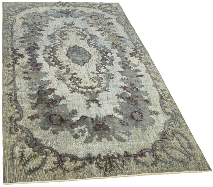 5x9 Grey Over Dyed Rug - 42575
