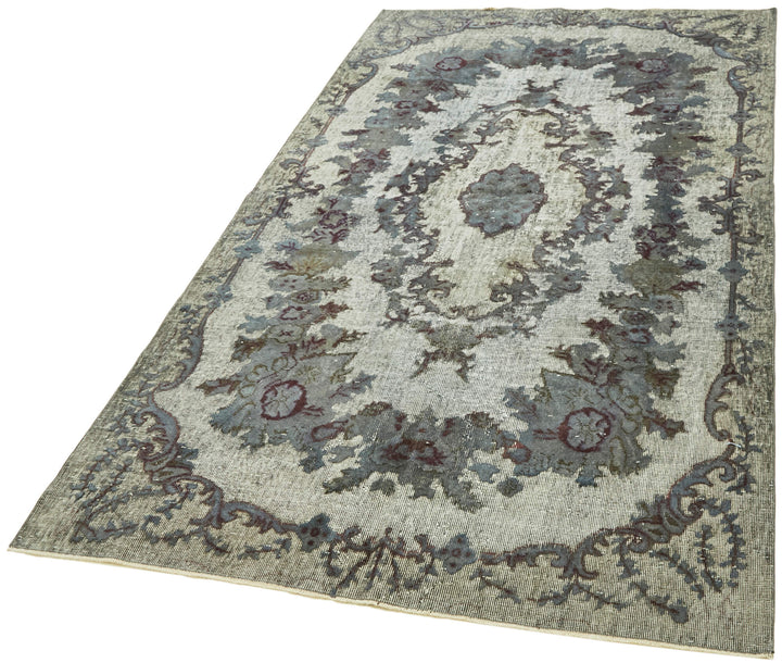 5x9 Grey Over Dyed Rug - 42575