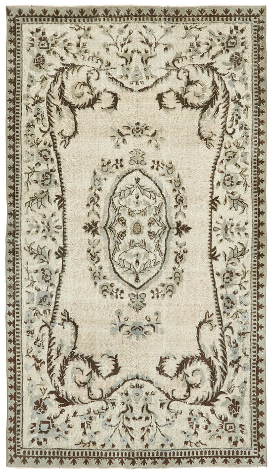 5x9 Grey Over Dyed Rug - 42578