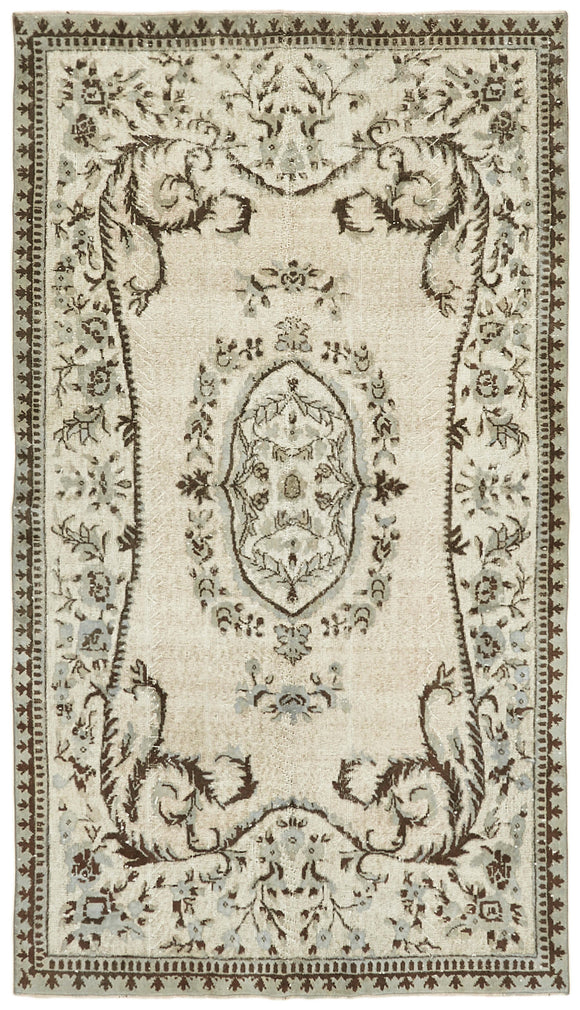 5x9 Grey Over Dyed Rug - 42578