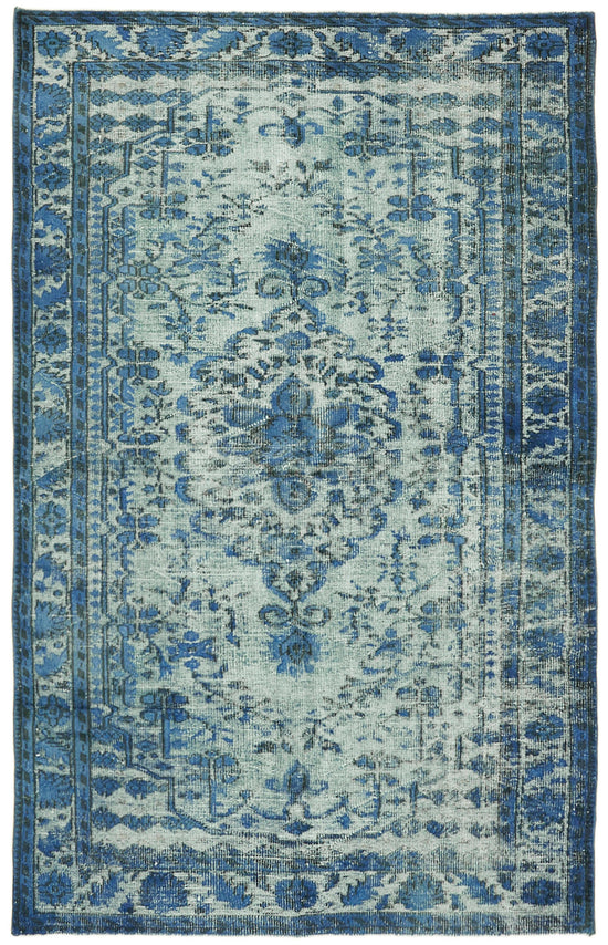 6x9 Blue Over Dyed Rug - 42579